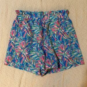 Simply Southern floral print women's shorts size small excellent condition